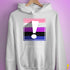 Genderfluid Pride Flag Exclamation Point Hoodie